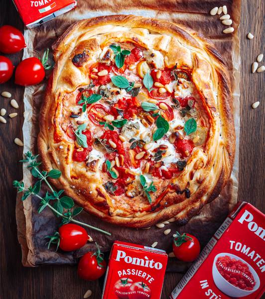 Sommerliche Tomaten-Tarte: Einfach, Schnell und Komplett